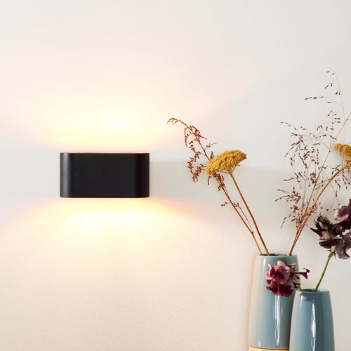 Lucide XERA - Lámpara de pared - 1xG9 - Negro - ambiente 1